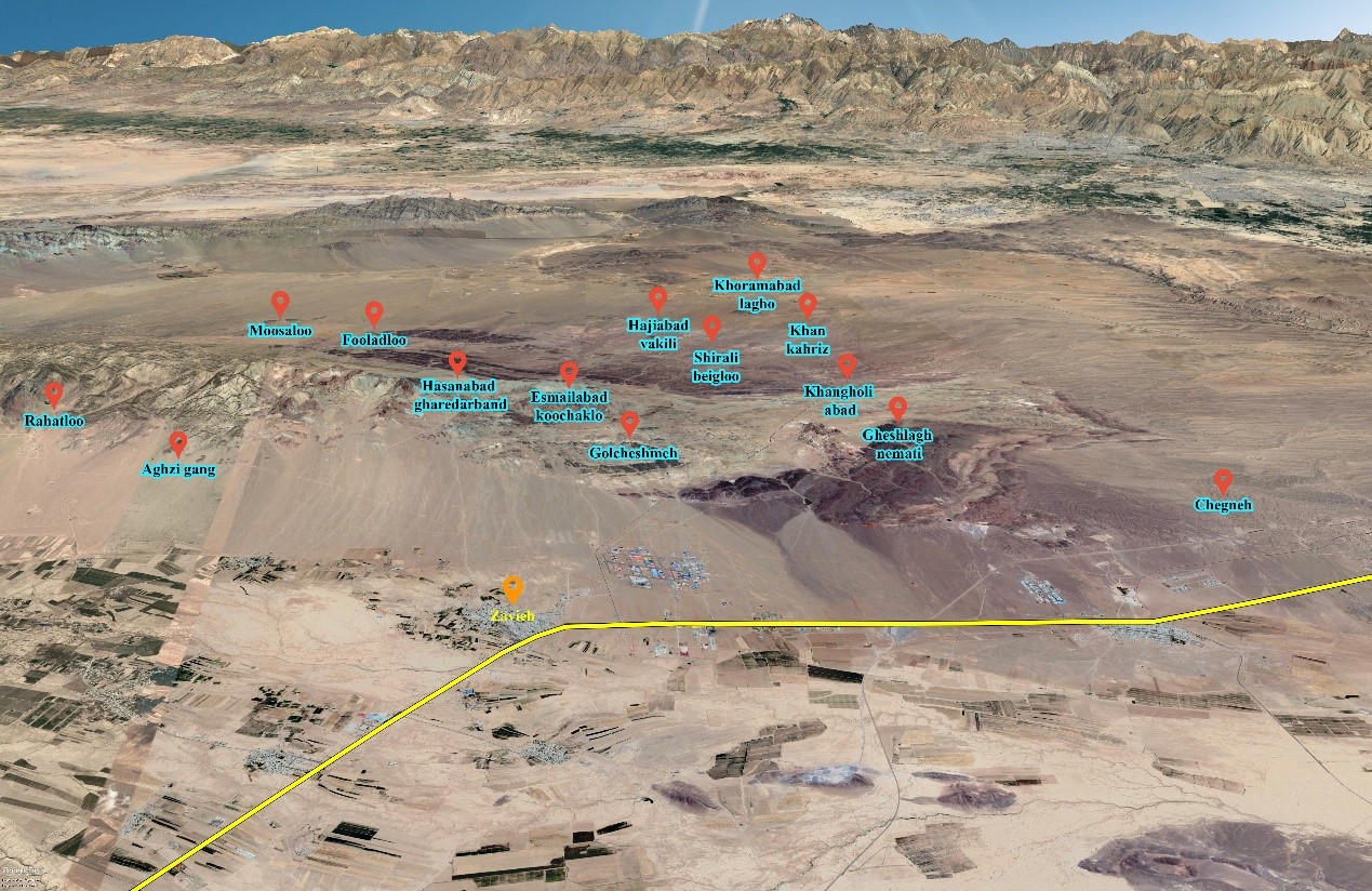 Drinking Water Supply Network Design for 14 Villages in Zarandieh District